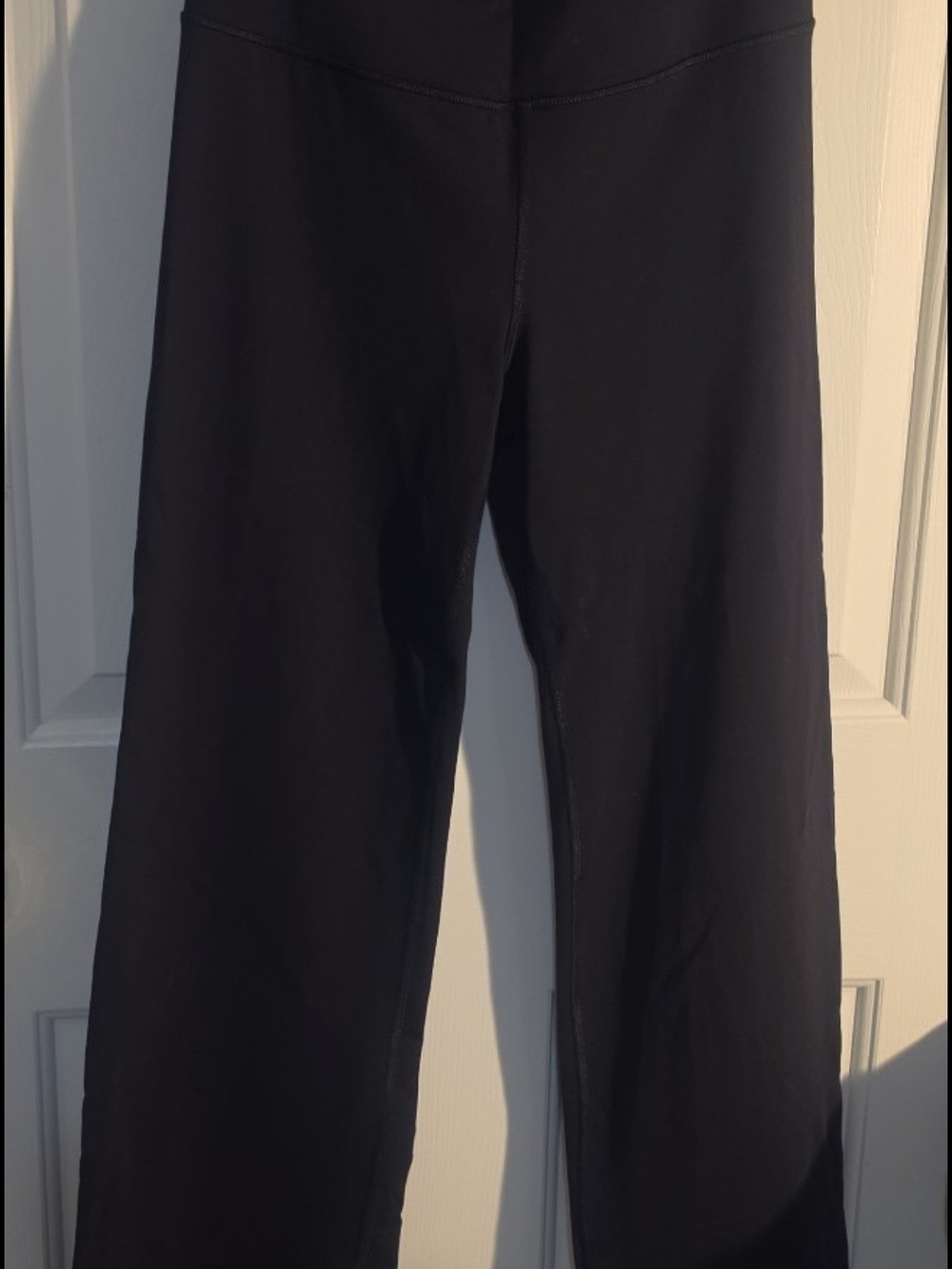 tek gear Black Shapewear Pants Size Medium Short. Flare.